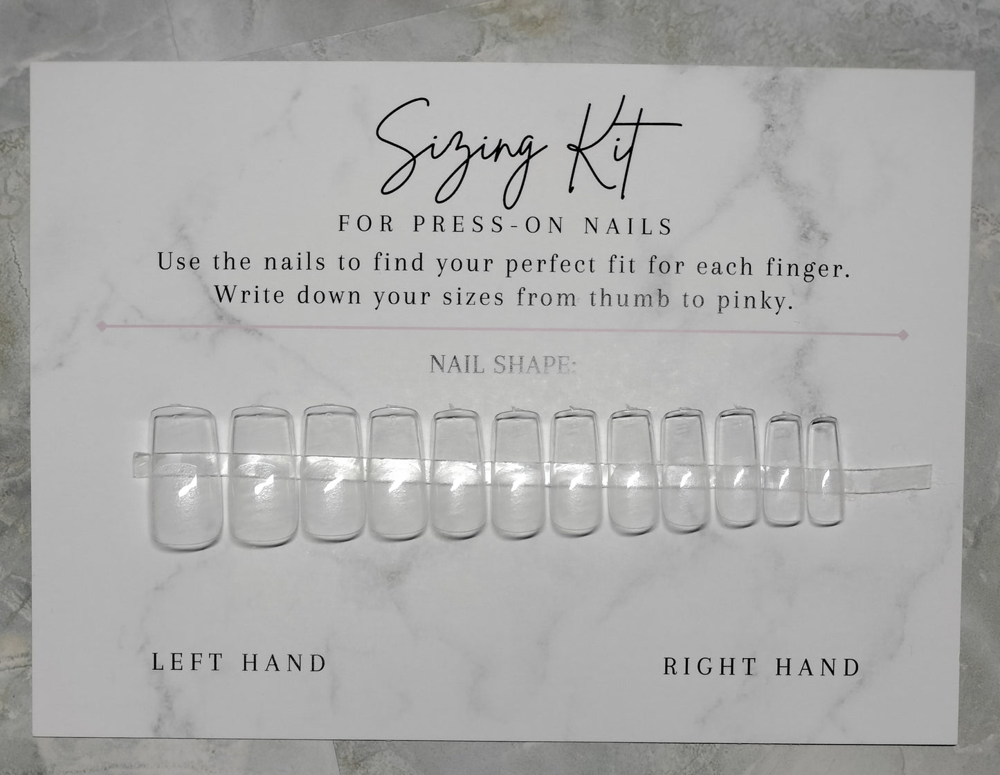 Sizing Kit